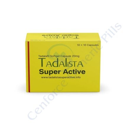 Tadalista Super Active 20 mg- Cenforce Generic Pills