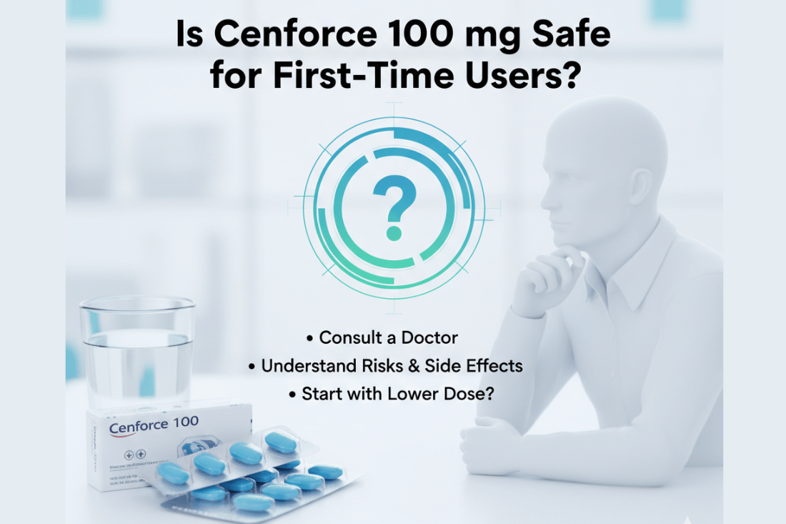 Cenforce 100 mg Safe for First-Time Users - Cenforce Generic Pills